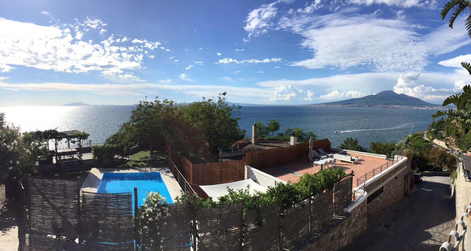 Villa Bikini On Sorrento Coast Vico Equense Exterior foto